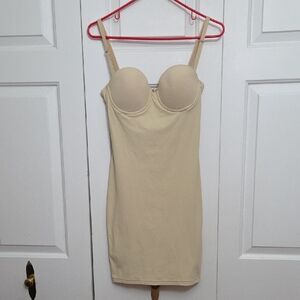 Victoria's Secret Full Shaping Slip Dress Built-In Bra/ 36B